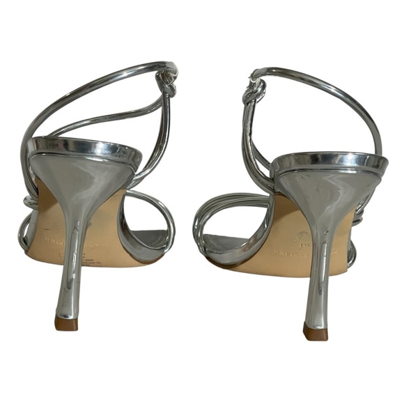 MARC FISHER LTD DAVIA SILVER SANDAL SZ 7.5 - Picture 14 of 16